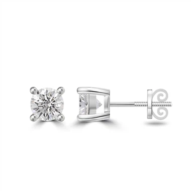 14K EMAS MOISSANITE ANTING