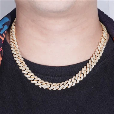 Kalung Kuba Berlian Moissanite